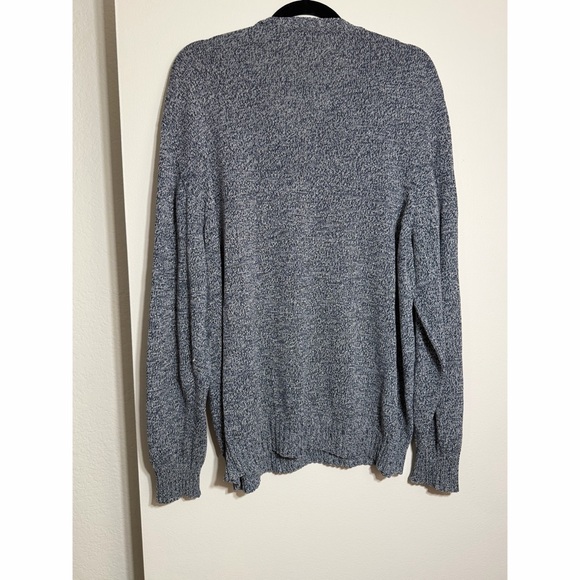 Classic V-Neck Sweater in Charcoal Gray - Picture 3 of 3